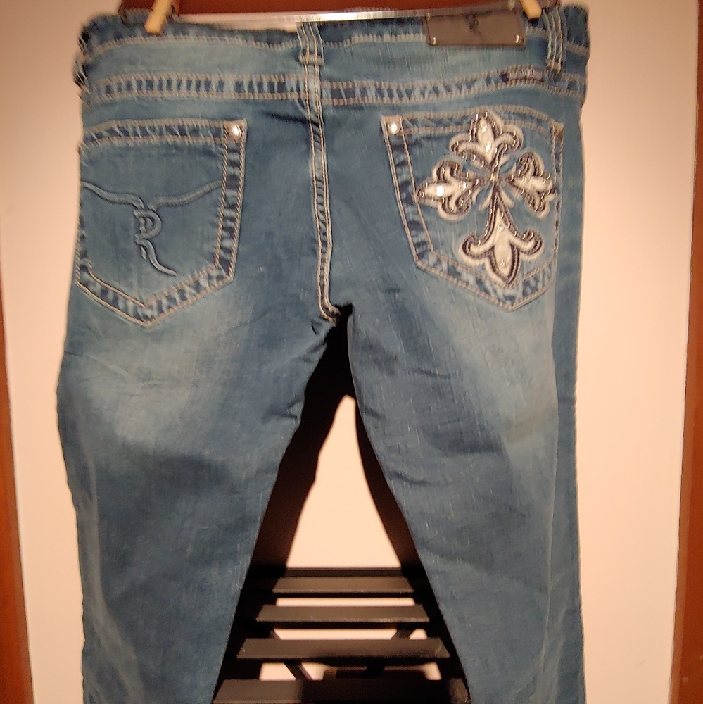 Trinty Ranch High Design Jeans - Picture 5 of 7